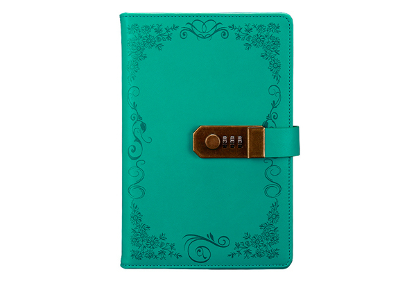 Password Protected Note Book - Five Colours Available