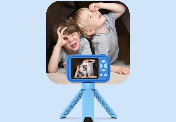 1080P Kid's Camera Toy with 32GB Memory Card - Three Colours Available