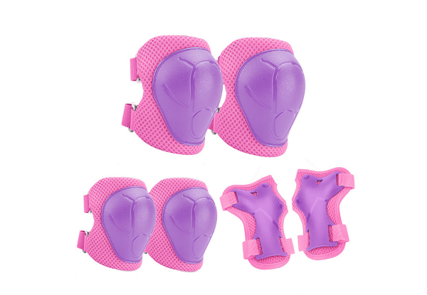 Six-Piece Kids Protective Gear Set - Three Colours Available