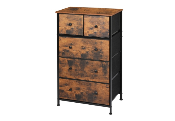 Levede Tallboy Retro Storage Cabinet