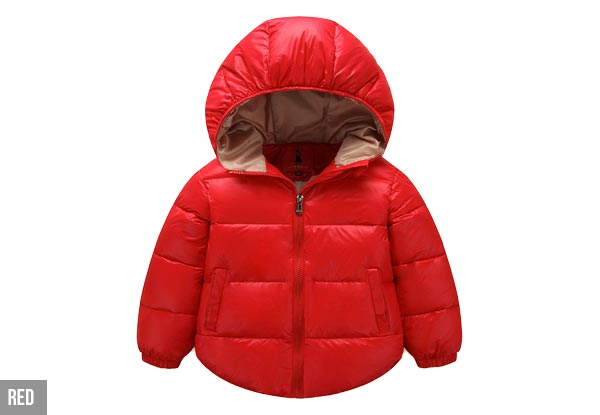 Kids Puffer Jacket - Five Colours Available