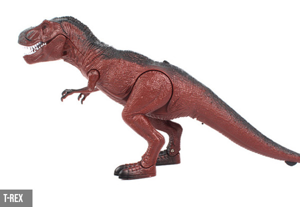 Remote Control Dinosaur - Option for T-Rex, Triceratops, or Both