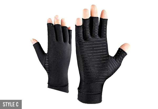 Compression Support Gloves Range - Available in Three Styles