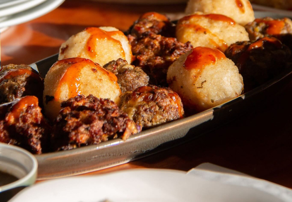 Decadent Three-Course Meal Dinner for Two
