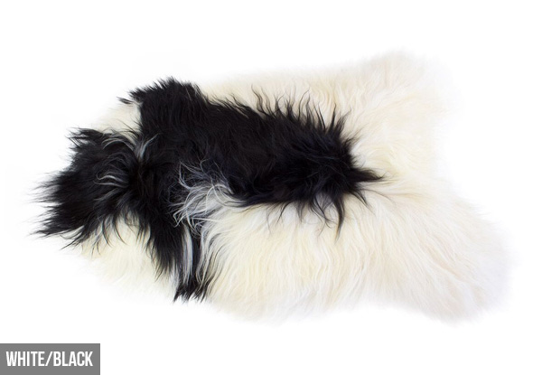Genuine Premium Icelandic Long-Haired Sheep Floor Rugs - Nine Colours Available