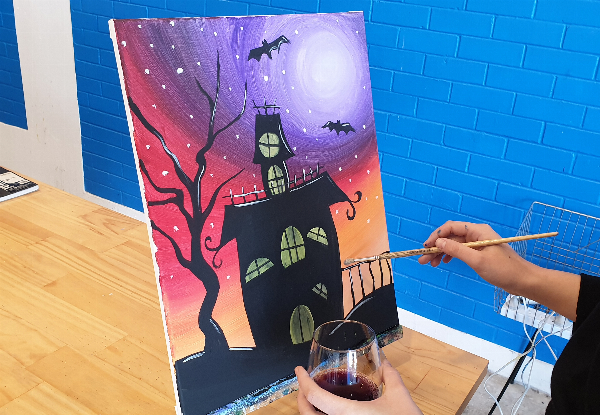 Two-Hour Social Painting Class for One Person incl. Drink - Options for up to Ten People