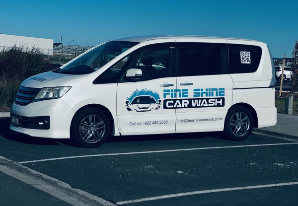Mobile Vehicle Grooming Package - Options for Exterior, Interior, Supreme & Special Grooming Packages for Sedan, SUV/SW or  4WD/VAN