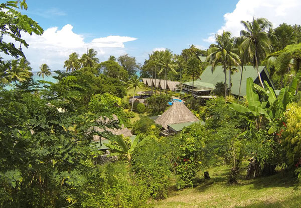 Five-Nights for Two People at Crusoe's Retreat - Fiji in a Seaview Villa