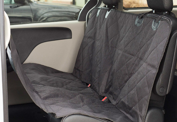 Pet Car Back Seat Cover - Option for Two