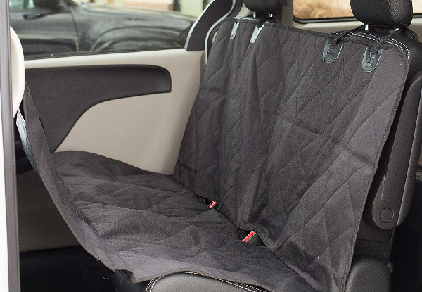 Pet Car Back Seat Cover - Option for Two-Pack Available