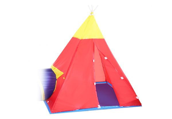 Deluxe Kids Teepee & Tunnel Play Tent