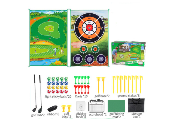 Two-in-One Golf Chipping Game Training Kit - Two Styles Available