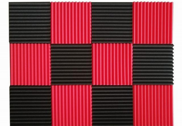 Soundproofing Acoustic Panel Foam Tiles - Set of 12