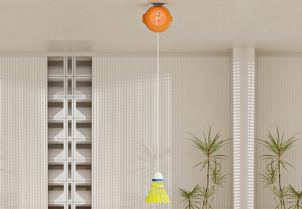 Single-Player Badminton Automatic Rebound Trainer