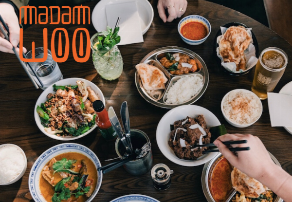 $40 Food & Beverage Voucher for Two People - Valid for Lunch Seven Days & Available at Three Locations