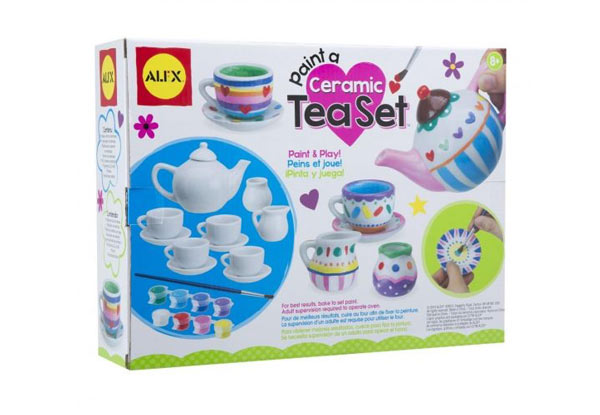 Alex ceramic best sale tea set