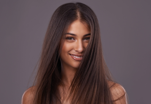 Keratin Straightening Treatment for One Person - Option for Short, Medium or Long Hair