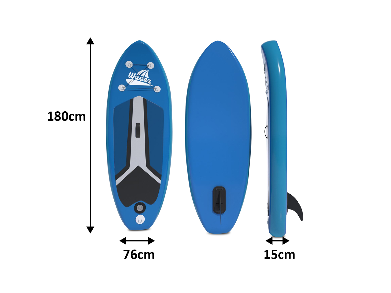 Kids Inflatable Stand Up Paddleboard with Paddle & Pump