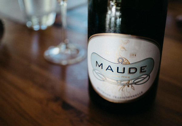 Premium Interactive Lunchtime Dining Experience for Two People incl. a Glass of Maude Methode Traditionnelle NV Sparkling Wine Each