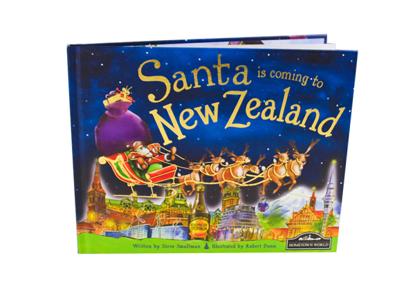 Santa is Coming to New Zealand Children's Book