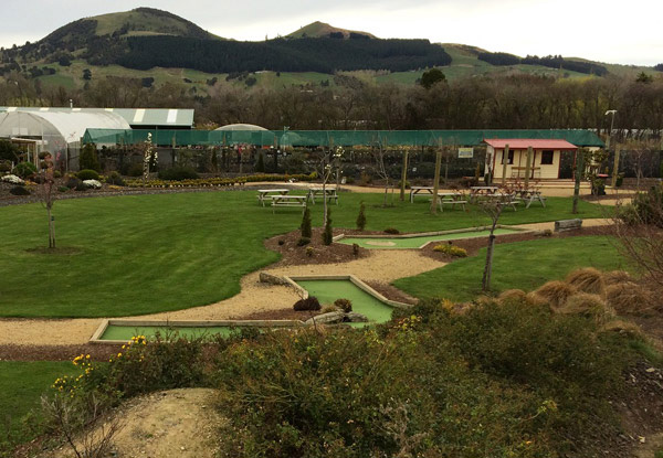 Large Bucket of Balls for the Driving Range, or a Round of Mini Golf - Options for Adults, Children & Family Pass for a Round of Mini Golf.