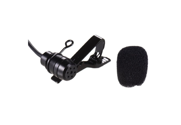 Lavalier Microphone Omni-Directional Clip-On