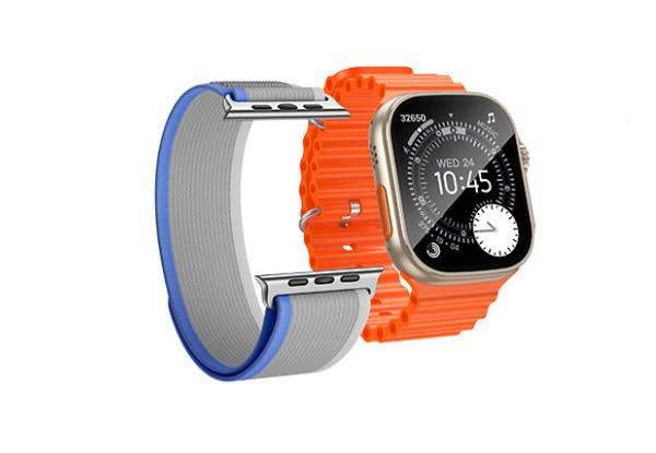 Nexus Ultra IP67 Water-Resistant Sports Smartwatch - Titanium Gold