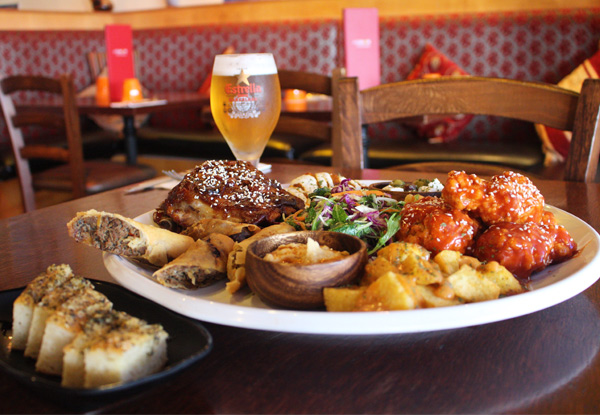 All-You-Can-Eat Platter for Two People incl. Two Drinks - Options for up to Eight People Available