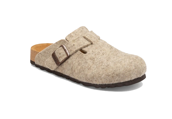 Ozwear Ugg Aussie Soft Footbed Wool Felt Unisex Slipper - Available in Two Colours & 10 Sizes