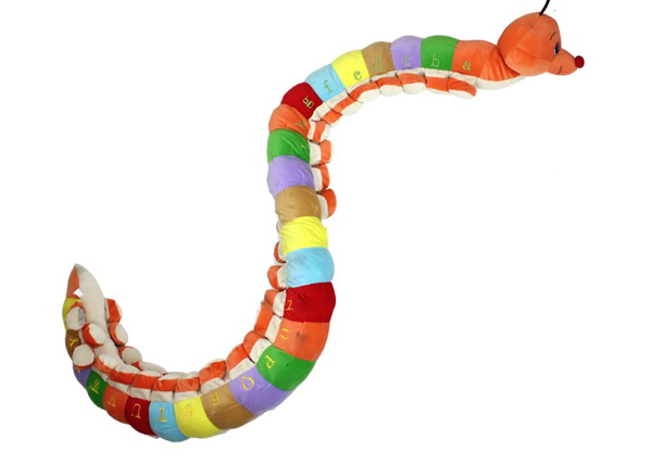 Alphabet caterpillar cheap soft toy