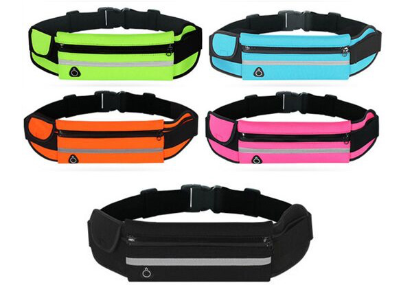 Sports Waist Bag - Available in Five Colours with Free Delivery