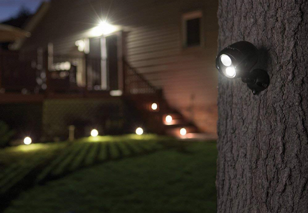 Wireless LED Motion Sensor Light - Two Colours Available & Option for Two-Pack