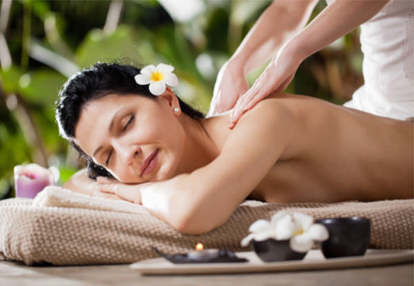 From $15 for a 60-Minute Massage Package – Options to incl. Facial & Body Scrub & for Couple's Massage or Nail Treatments Available