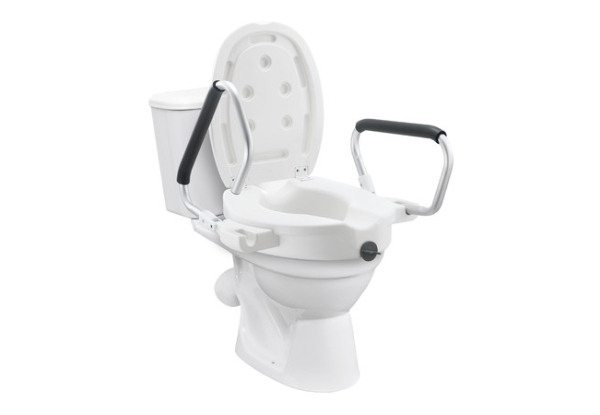 Portable Five-Inch Elevated Toilet Seat