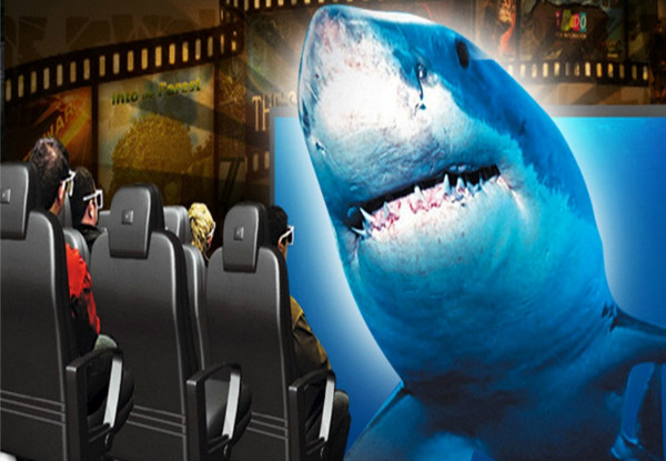 Two 7D Movie Experiences for Two People - Options for a Family Pass for Two 7D Movie Experiences at 7D Movies