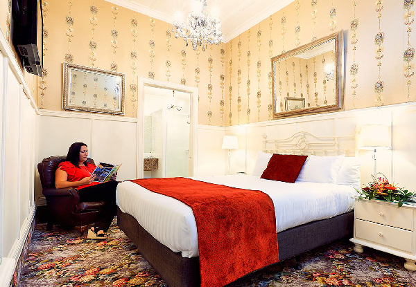 One Night Rotorua Stay for Two People in a Classic Room incl. Unlimited Hot Pool Access, Breakfast, Late Checkout, WiFi & More