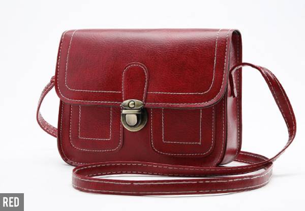 One-Shoulder Messenger Bag - Four Colours Available with Free Delivery