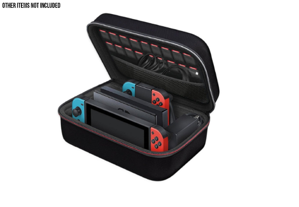 Portable Travel Storage Case Compatible with Nintendo Switch