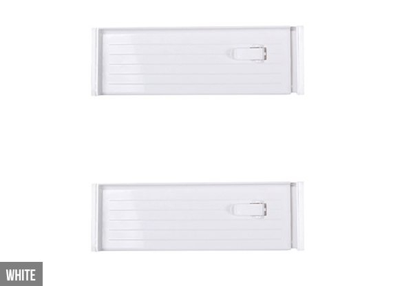 Retractable Drawer Divider - Option for Two, Four or Six-Pack & Two Colours Available