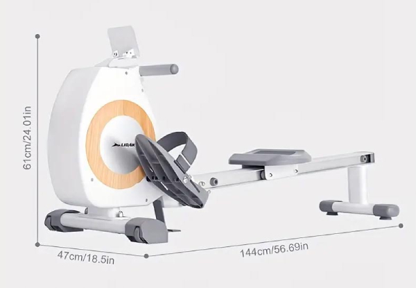 Foldable Mechanical Rowing Machine