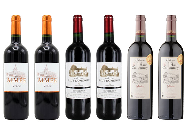 Bordeaux Reds Mixed Six-Pack