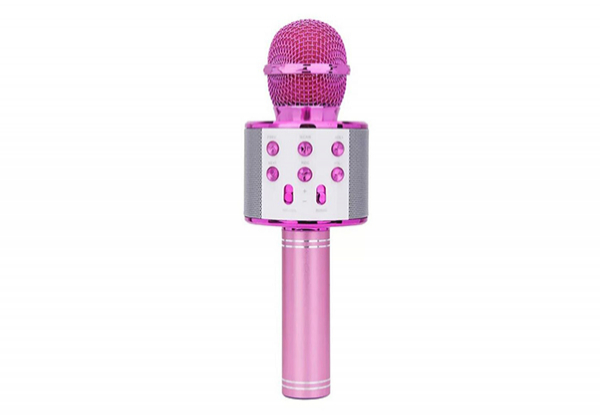 Wireless Karaoke Bluetooth Microphone - Five Colours Available