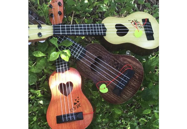 Kids Four String Ukulele - Four Colours Available