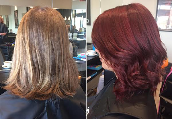 Half Head of Foils or Global Colour incl. OLAPLEX Treatment, Shampoo Service, Head Massage, Style Cut & Blow Dry Finish