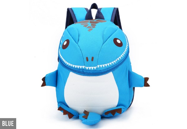 Kids Dinosaur Backpack - Five Colours Available