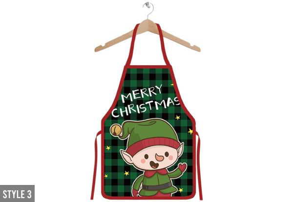 Christmas Baking Apron - Three Styles Available