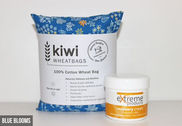 Kiwi Wheat Bag incl. Extreme Recovery Cream - Fours Colours Available