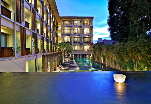 Per-Person, Twin-Share Five Night Four-Star Bali Getaway incl. Return International Flights, Accommodation, Welcome Drink, Massage, Daily Cocktail & Half Board - Option for Seven Night Bali Stay