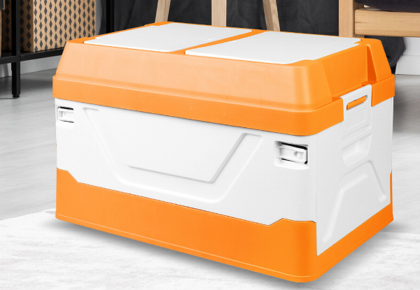 Two-Layer Foldable Car Boot Organiser