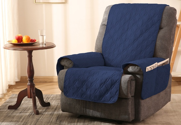 Marlow Recliner Sofa Slipcover Protector - Available in Four Colours & Two Sizes